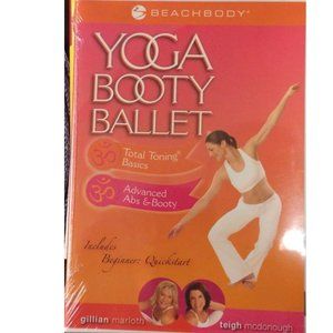 Yoga Booty Ballet: Total Toning Basics & Advanced Abs & Booty NEW Beachbody DVD